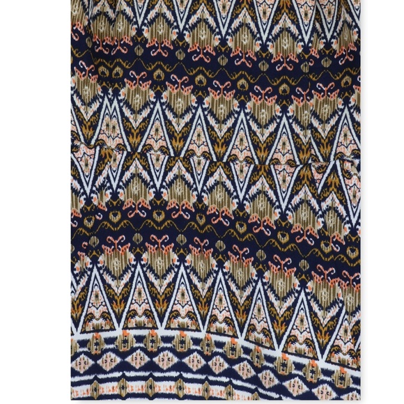 Miss Me Sleeveless Dress Tribal Pattern Size L - Picture 3 of 8